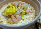 Cajun shrimp & corn soup | Zuppa cajun di gamberi e mais | Stati Uniti